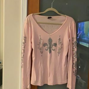 Pink Long sleeve shirt by sledge USA
